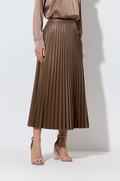 Skirt VASSA&Co, пол female, цвет brown, фото №2