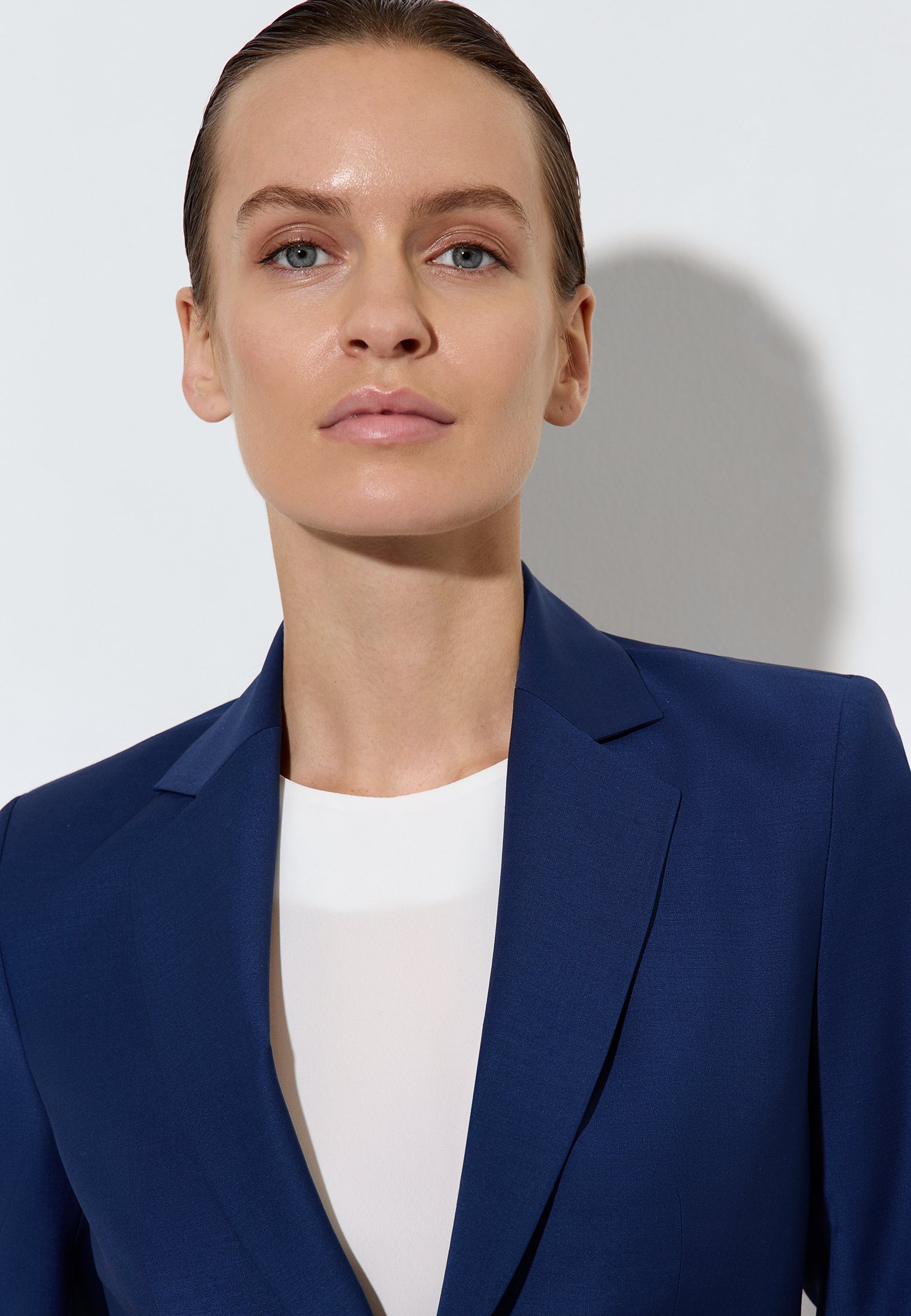 Жакет с эффектом многослойности VASSA&Co, пол женский, цвет синий