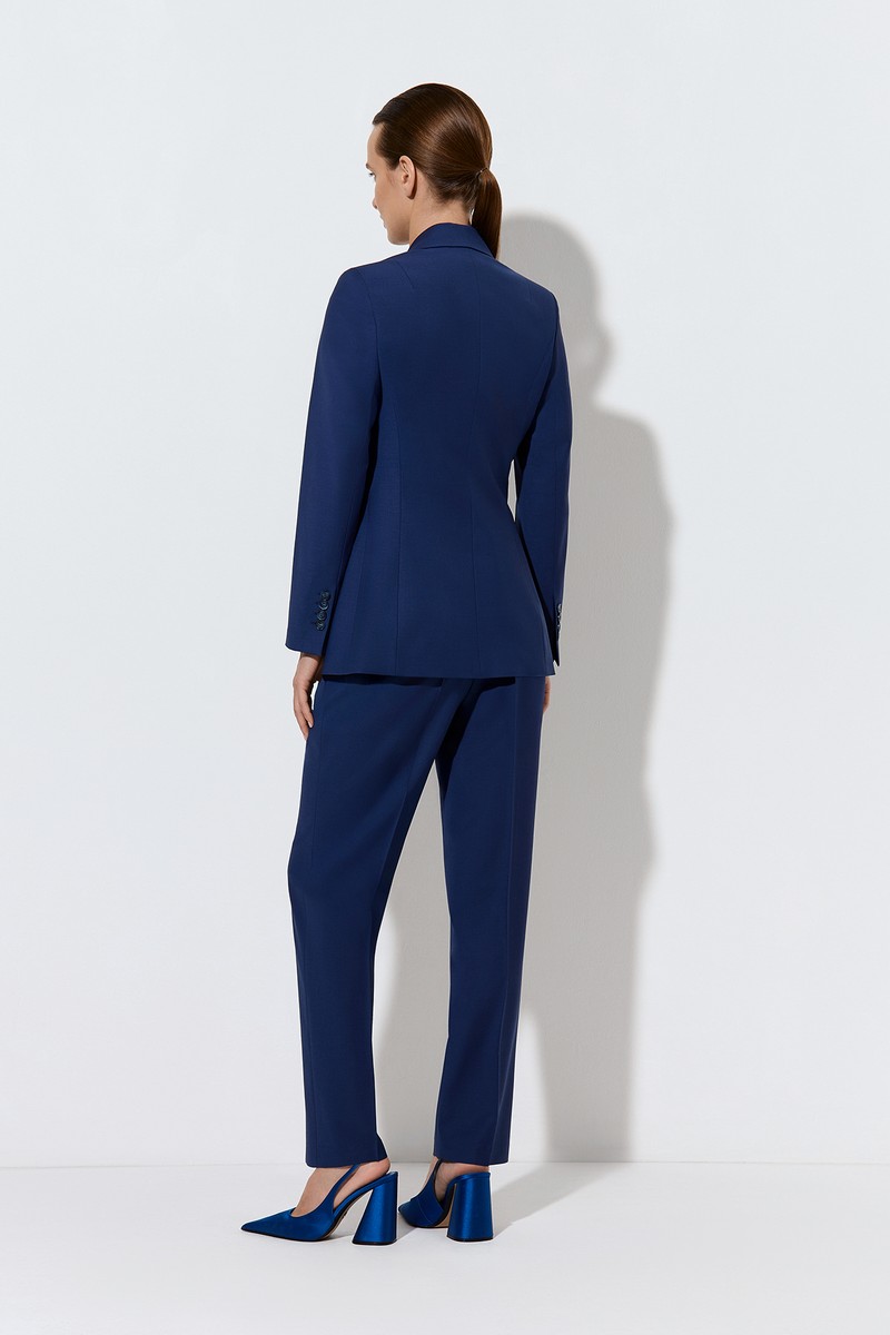 Жакет с эффектом многослойности VASSA&Co, пол женский, цвет синий, фото №4