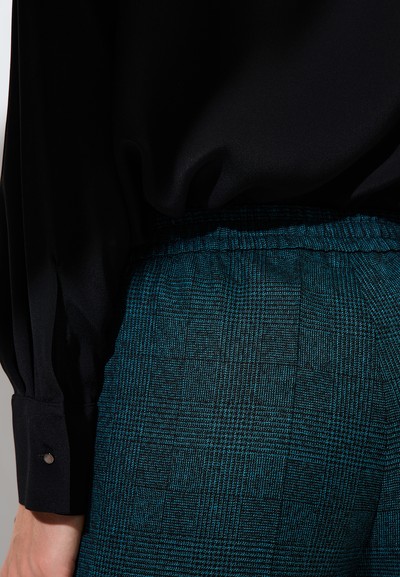 Брюки зауженные VASSA&Co, пол женский, цвет зеленый, фото №6