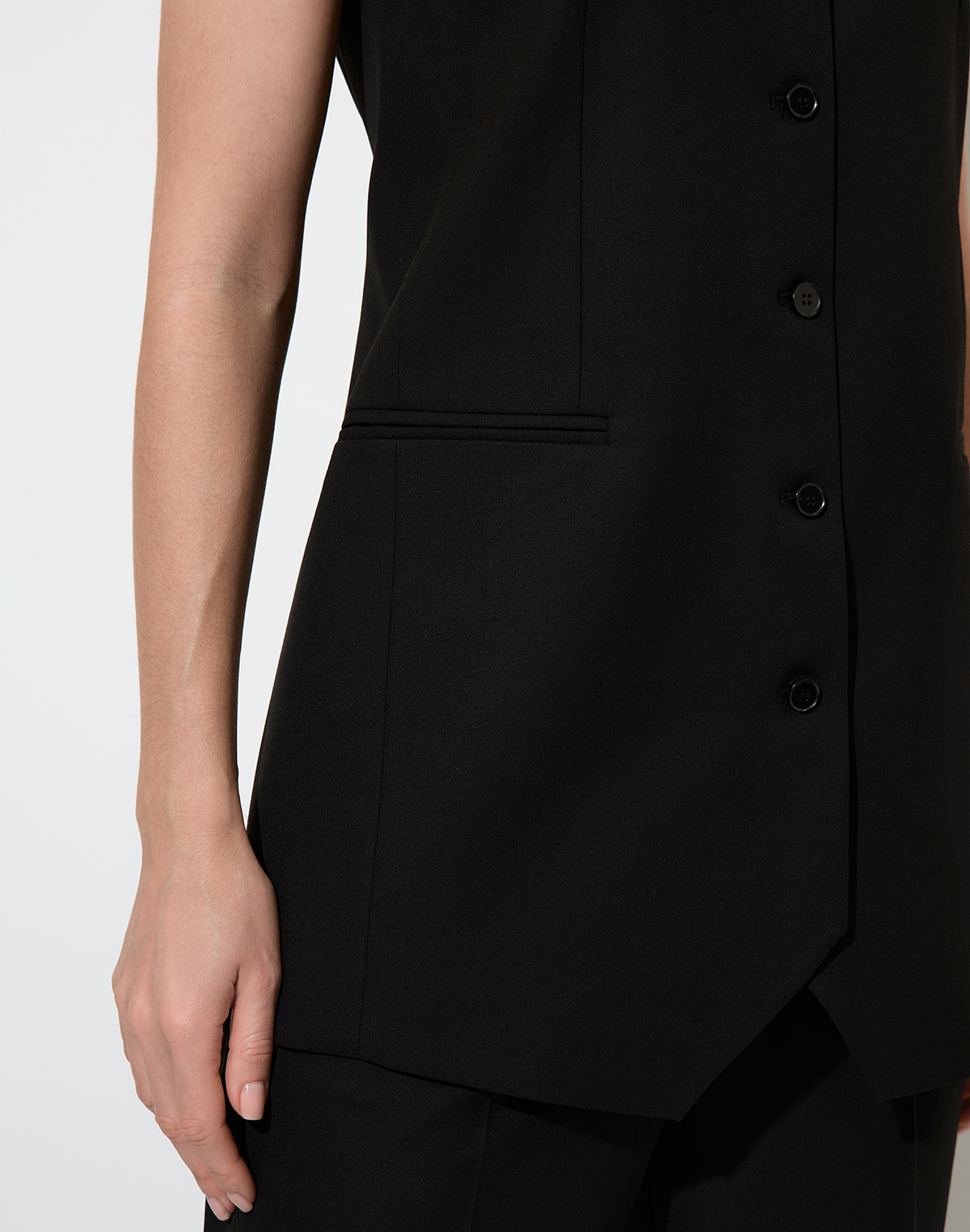 Vest VASSA&Co, пол female, цвет black