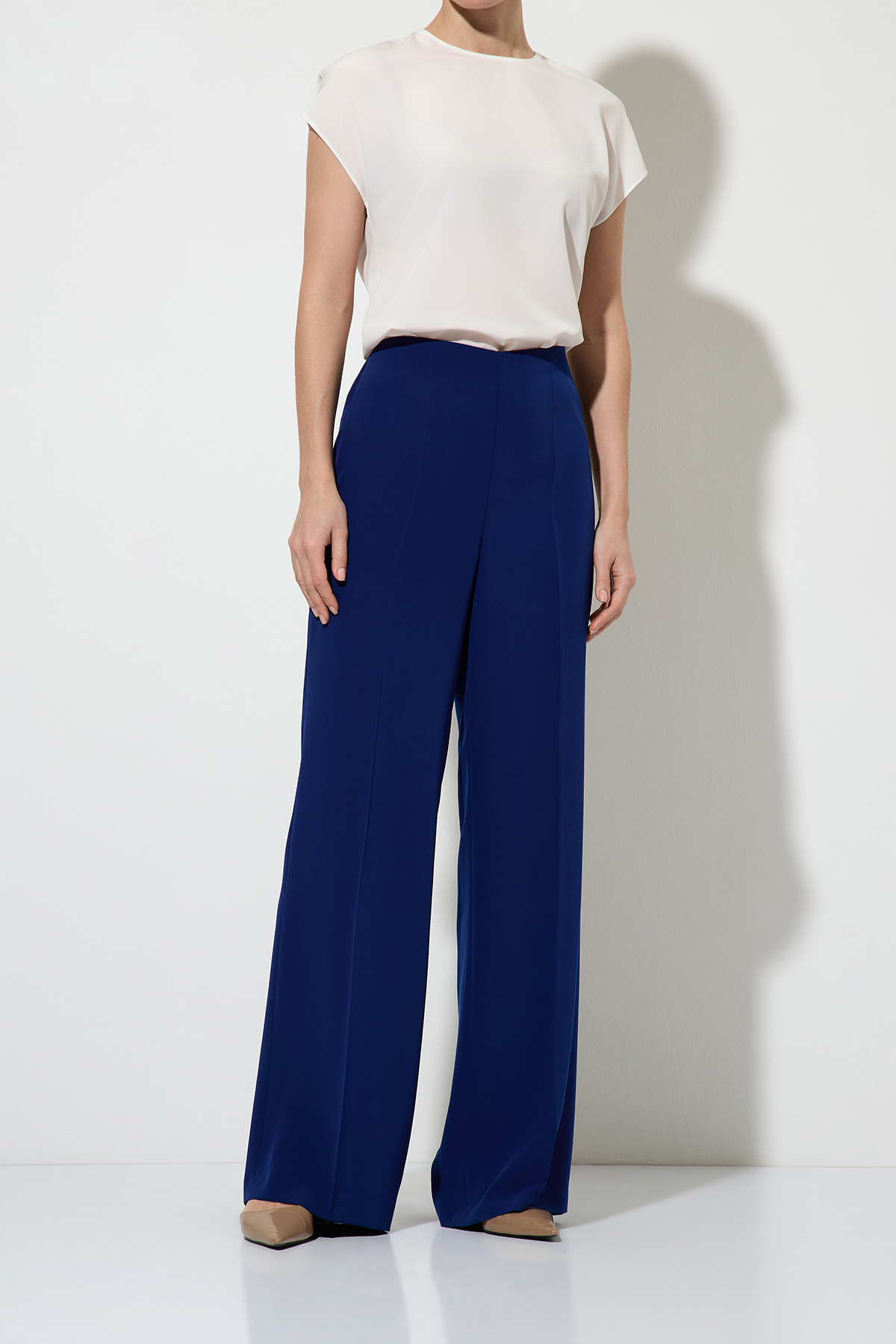 Брюки , пол женский, цвет синий, фото №2