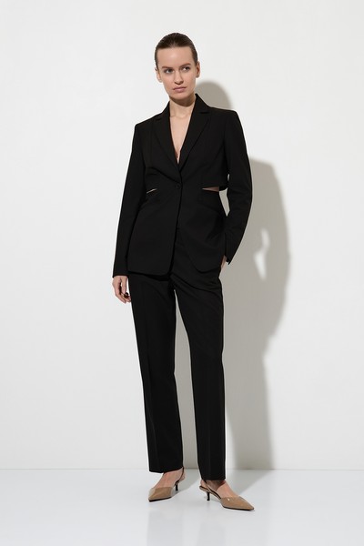 Жакет VASSA&Co, пол женский, цвет черный, фото №3