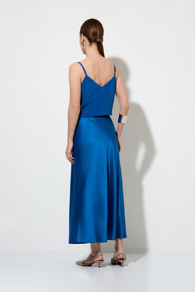 Blouse VASSA&Co, пол female, цвет синий, фото №5