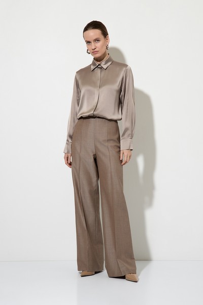 Blouse VASSA&Co, пол female, цвет серый, фото №3