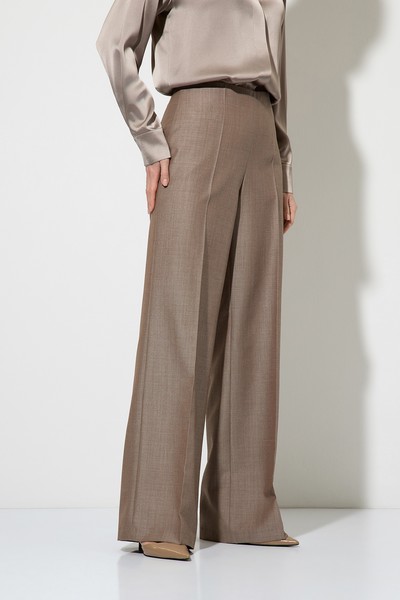 Брюки VASSA&Co, пол женский, цвет коричневый, фото №2