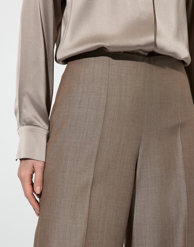 Trousers VASSA&Co, пол female, цвет brown, фото №4