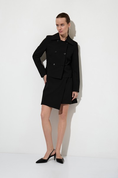 Jacket VASSA&Co, пол female, цвет black, фото №2