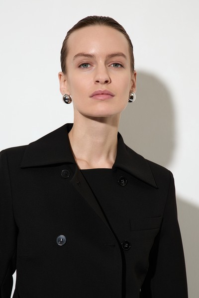 Jacket VASSA&Co, пол female, цвет black, фото №5