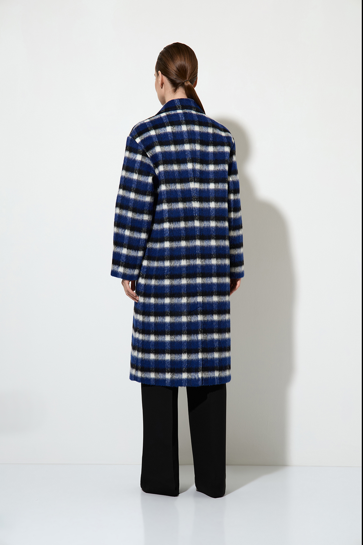 Пальто VASSA&Co, пол женский, цвет синий