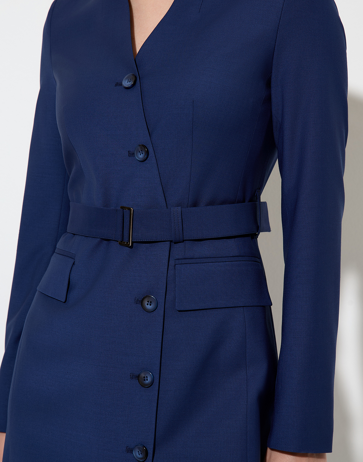 Платье VASSA&Co, пол женский, цвет синий