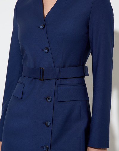 Платье VASSA&Co, пол женский, цвет синий, фото №3