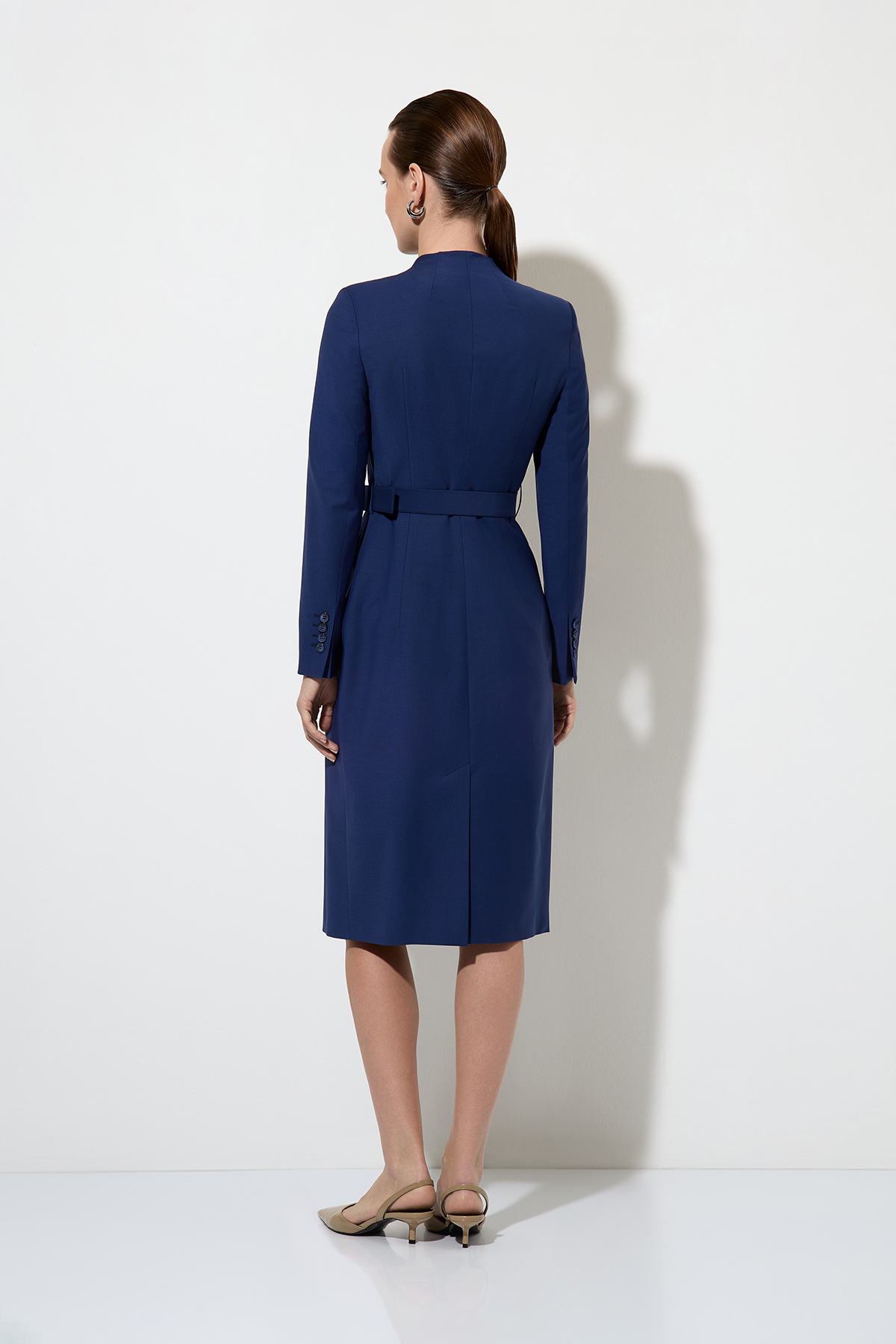 Платье VASSA&Co, пол женский, цвет синий