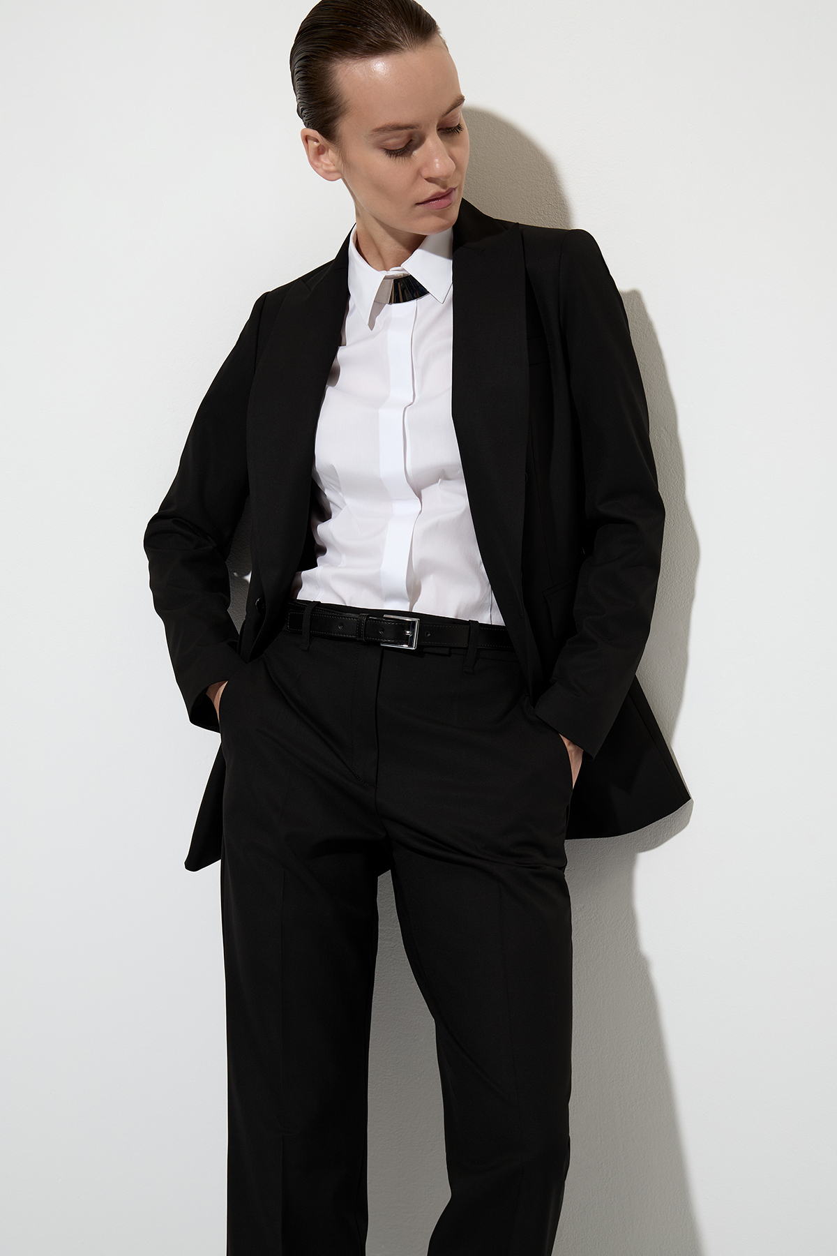 Blouse VASSA&Co, пол female, цвет white