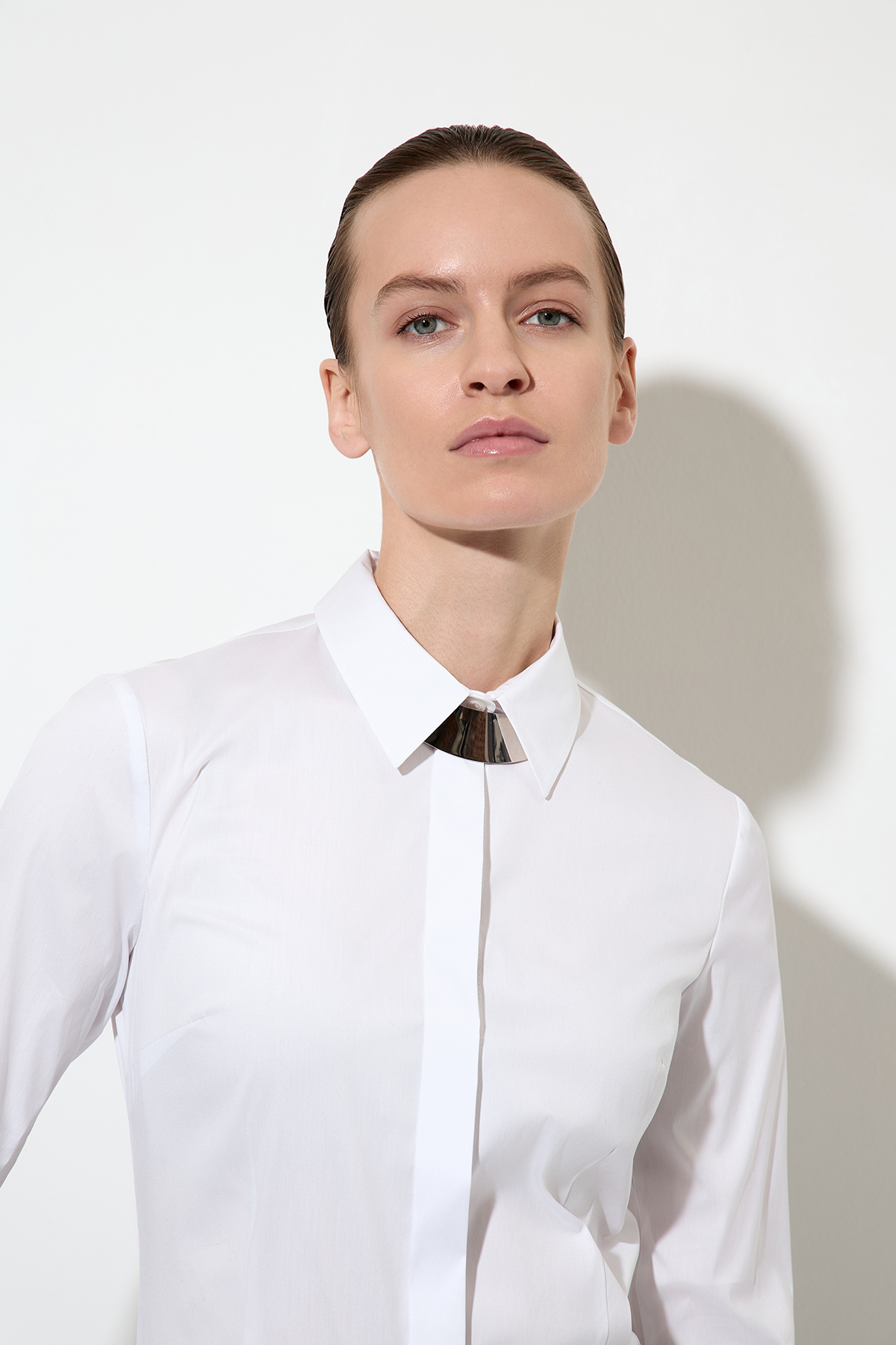 Blouse VASSA&Co, пол female, цвет white
