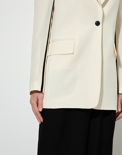 Жакет , пол женский, цвет белый, фото №3