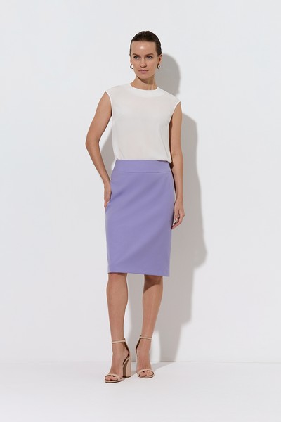 Базовый топ VASSA&Co, пол женский, цвет белый, фото №2