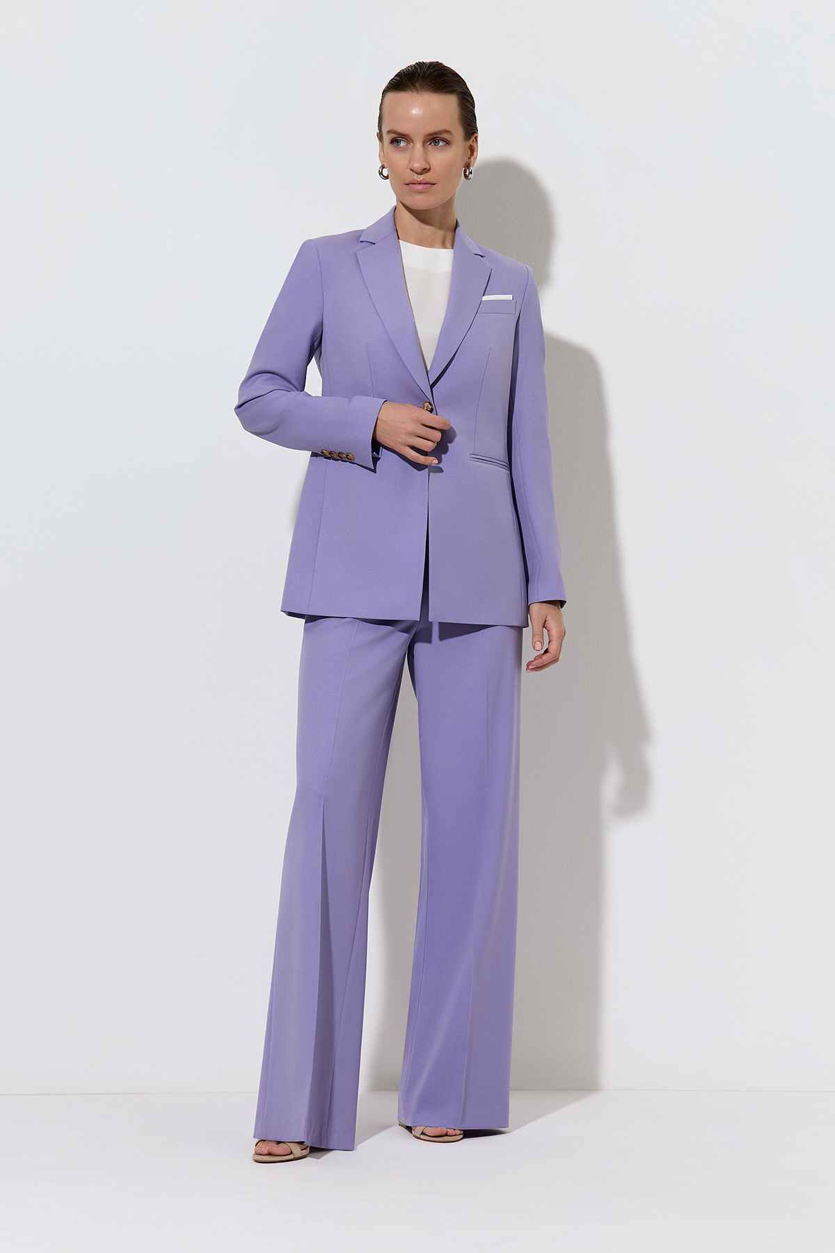 Blouse VASSA&Co, пол female, цвет white