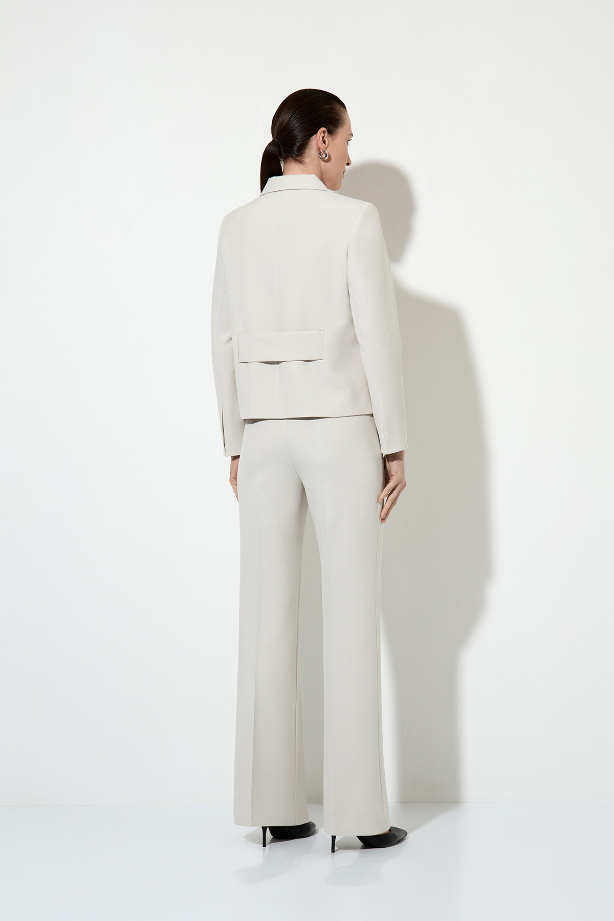 Cropped jacket , пол female, цвет white, фото №8