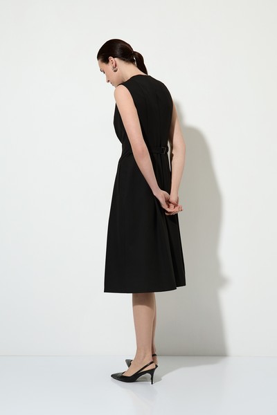 Sleeveless dress VASSA&Co, пол female, цвет black, фото №6