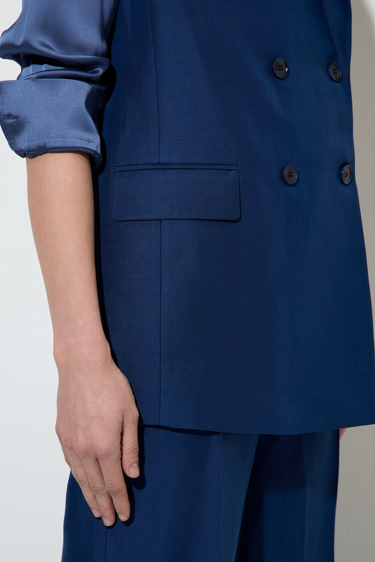 Long Vest , пол female, цвет синий, фото №9