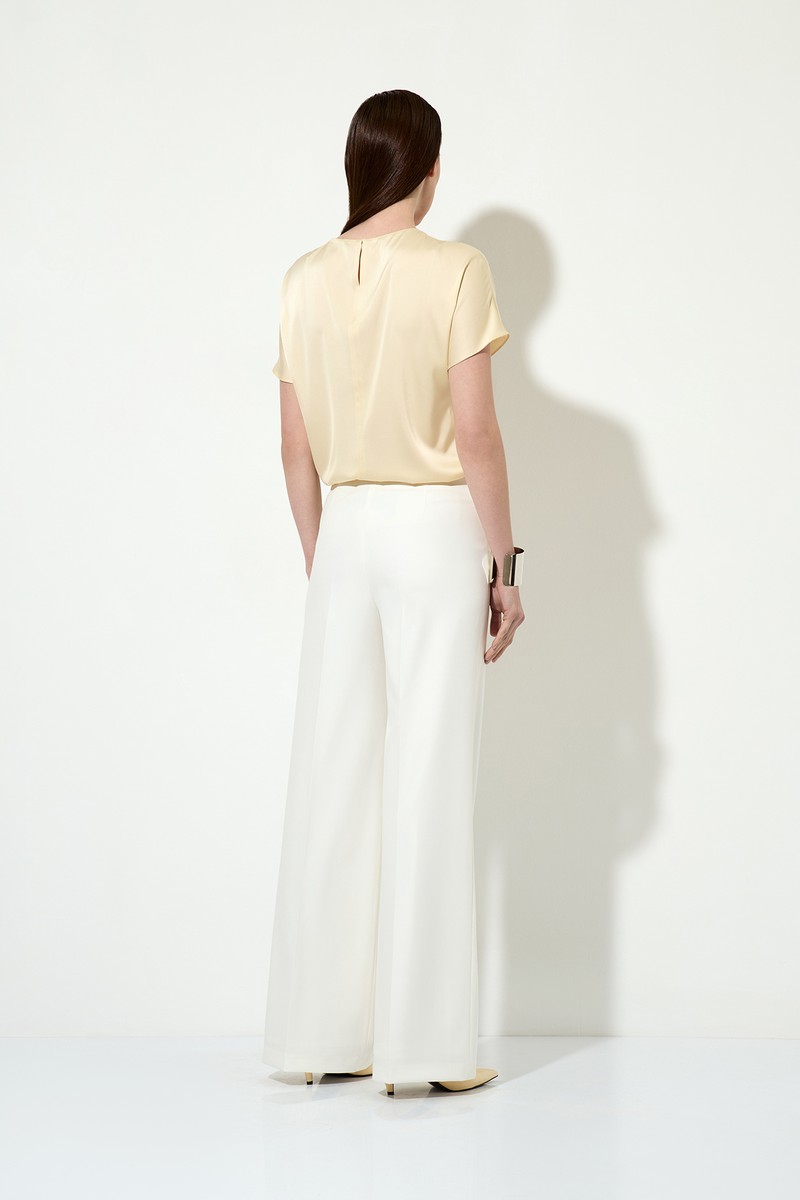 Блузка VASSA&Co, пол женский, цвет желтый, фото №3