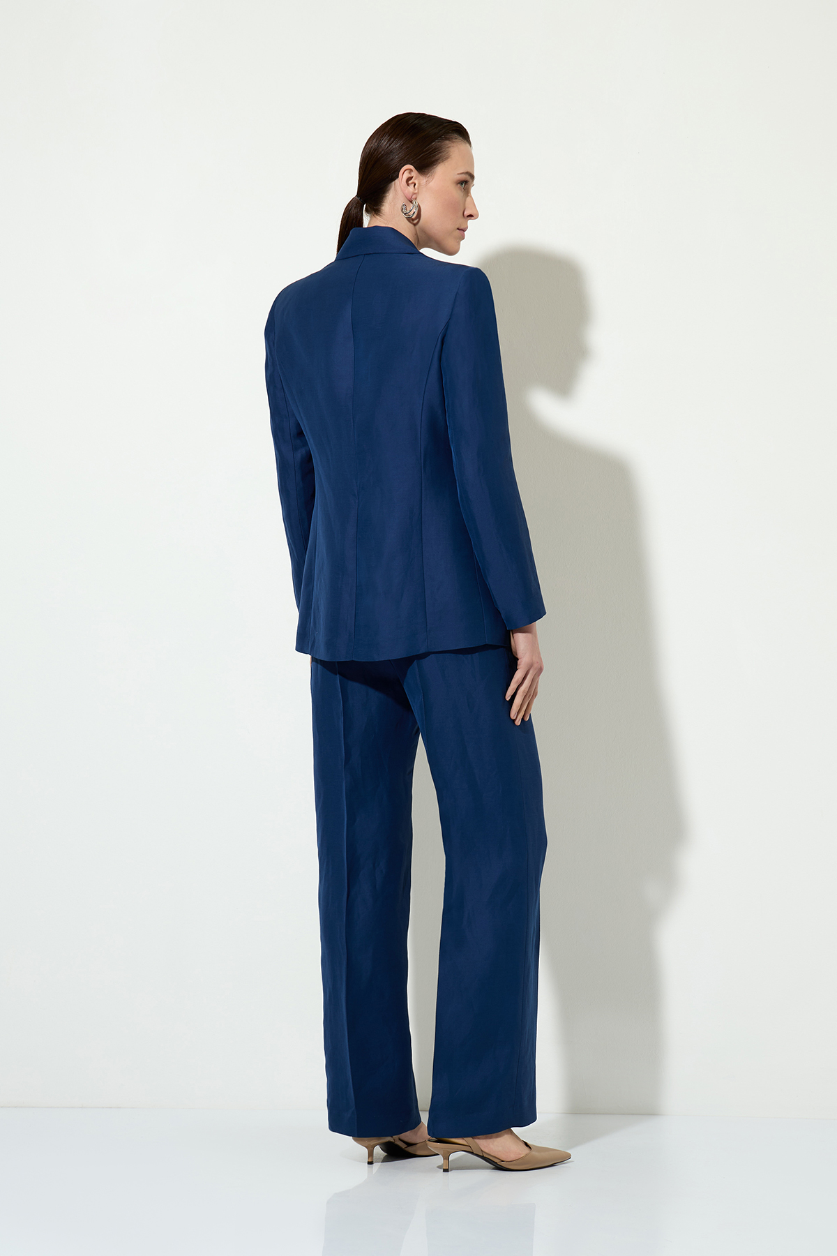 Жакет , пол женский, цвет синий, фото №3