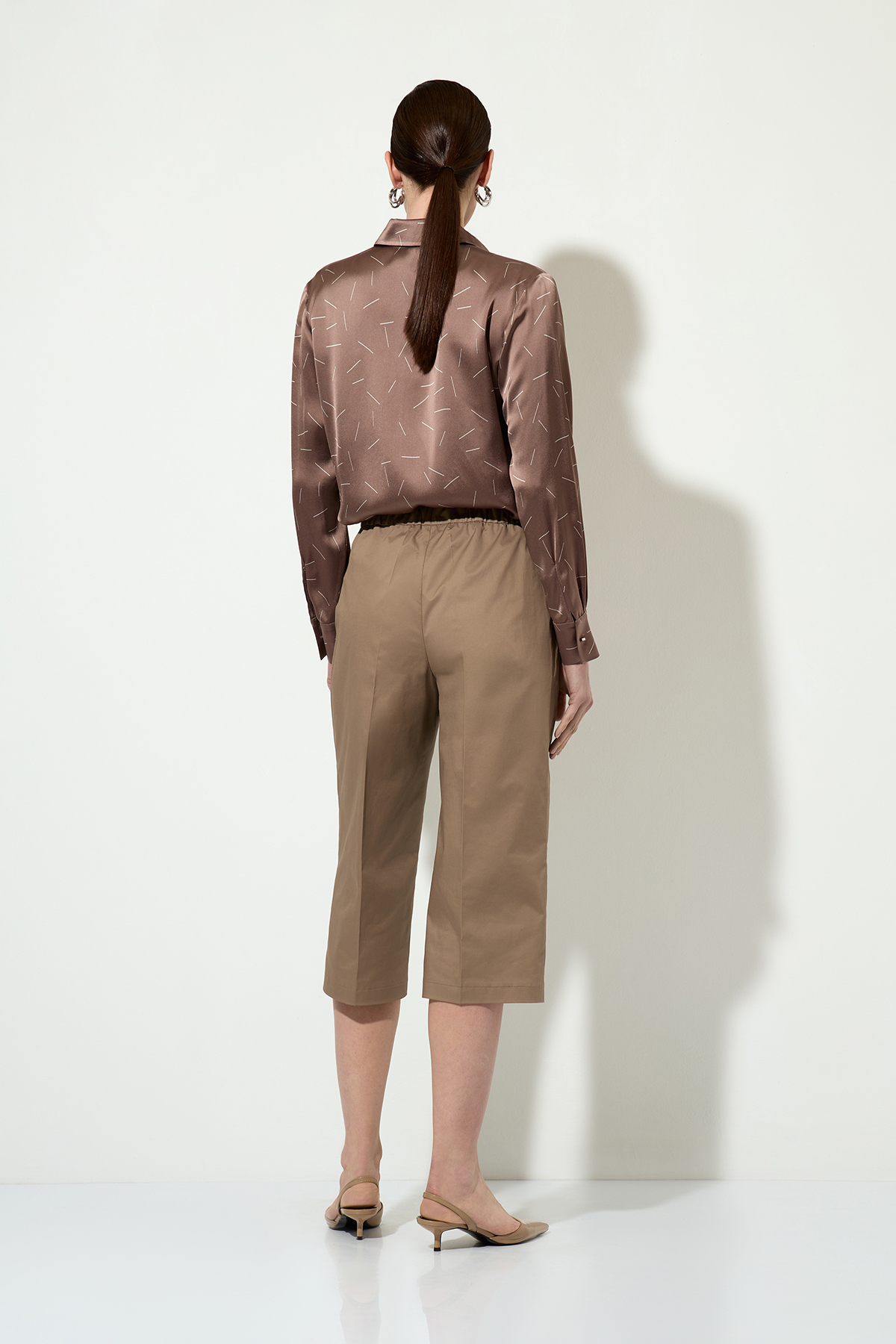 Breeches VASSA&Co, пол female, цвет brown, фото №6