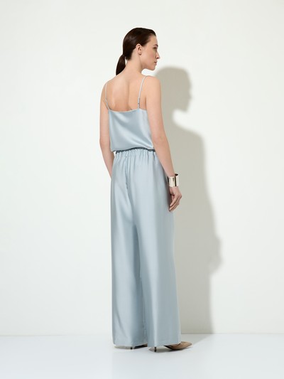 Pajama style pants VASSA&Co, пол female, цвет голубой, фото №7