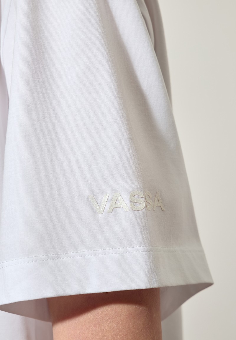 Футболка female ФУТБОЛКА ЖЕНСКАЯ VASSA CODE White 3