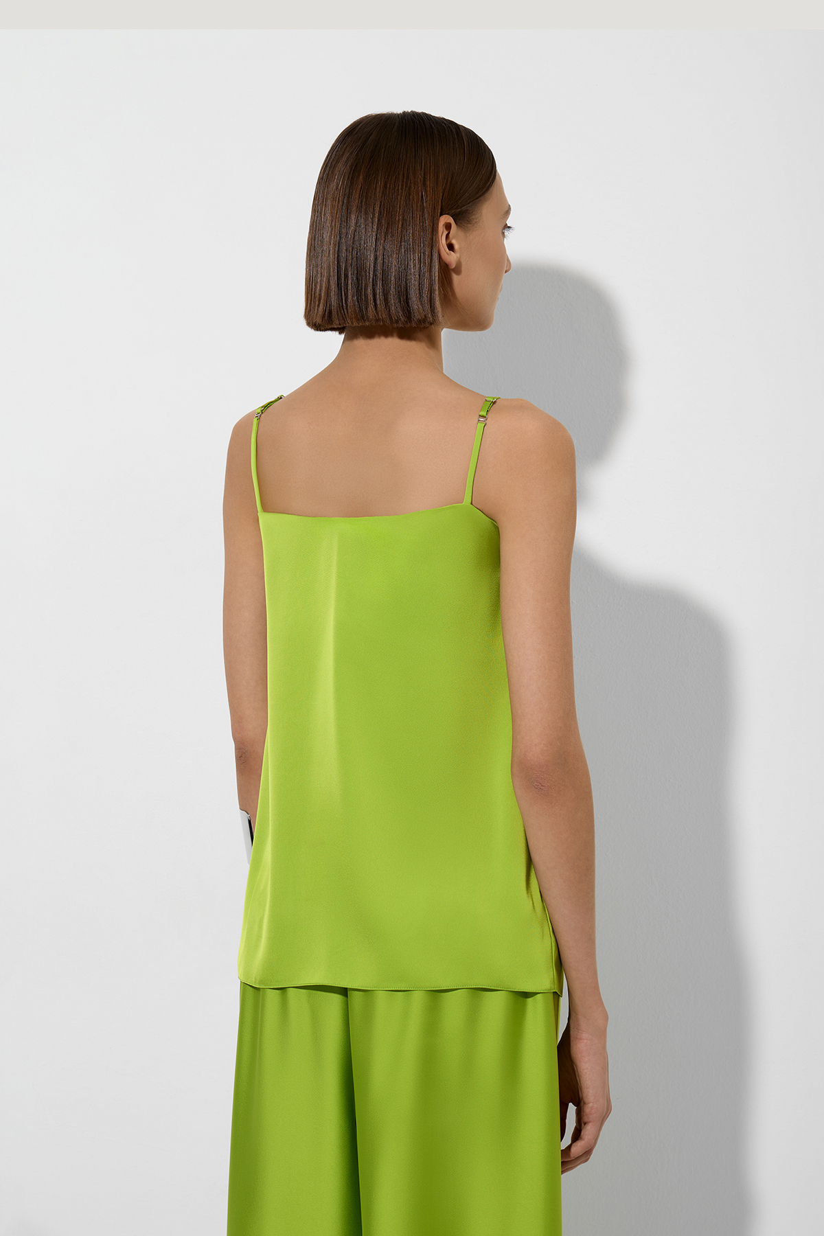 Топ в бельевом стиле , пол женский, цвет зеленый, фото №5