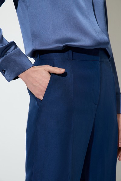 Trousers , пол female, цвет синий, фото №3