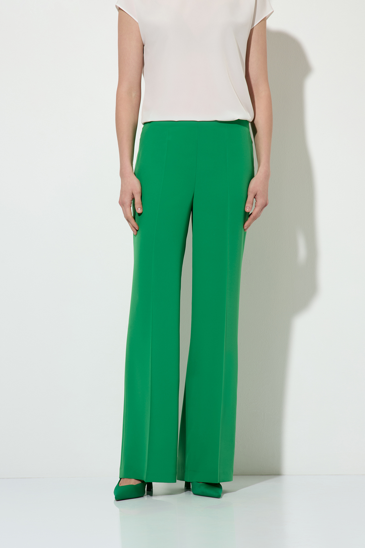 Брюки , пол женский, цвет зеленый, фото №3