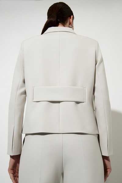 Cropped jacket , пол female, цвет white, фото №5