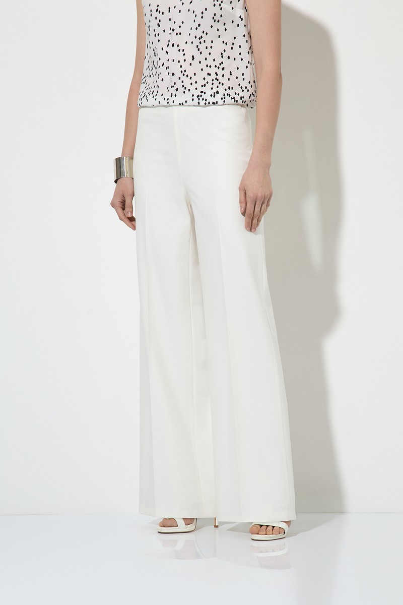 Брюки VASSA&Co, пол женский, цвет белый, фото №3