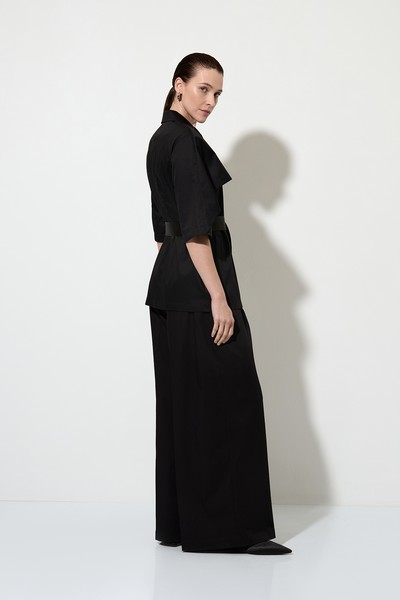 Cotton summer jacket , пол female, цвет black, фото №4