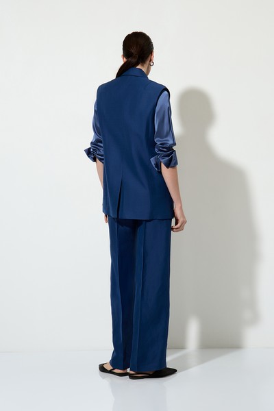 Long Vest , пол female, цвет синий, фото №10