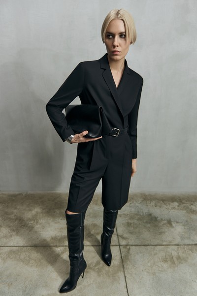 Комбинезон VASSA&Co, пол женский, цвет черный, фото №2