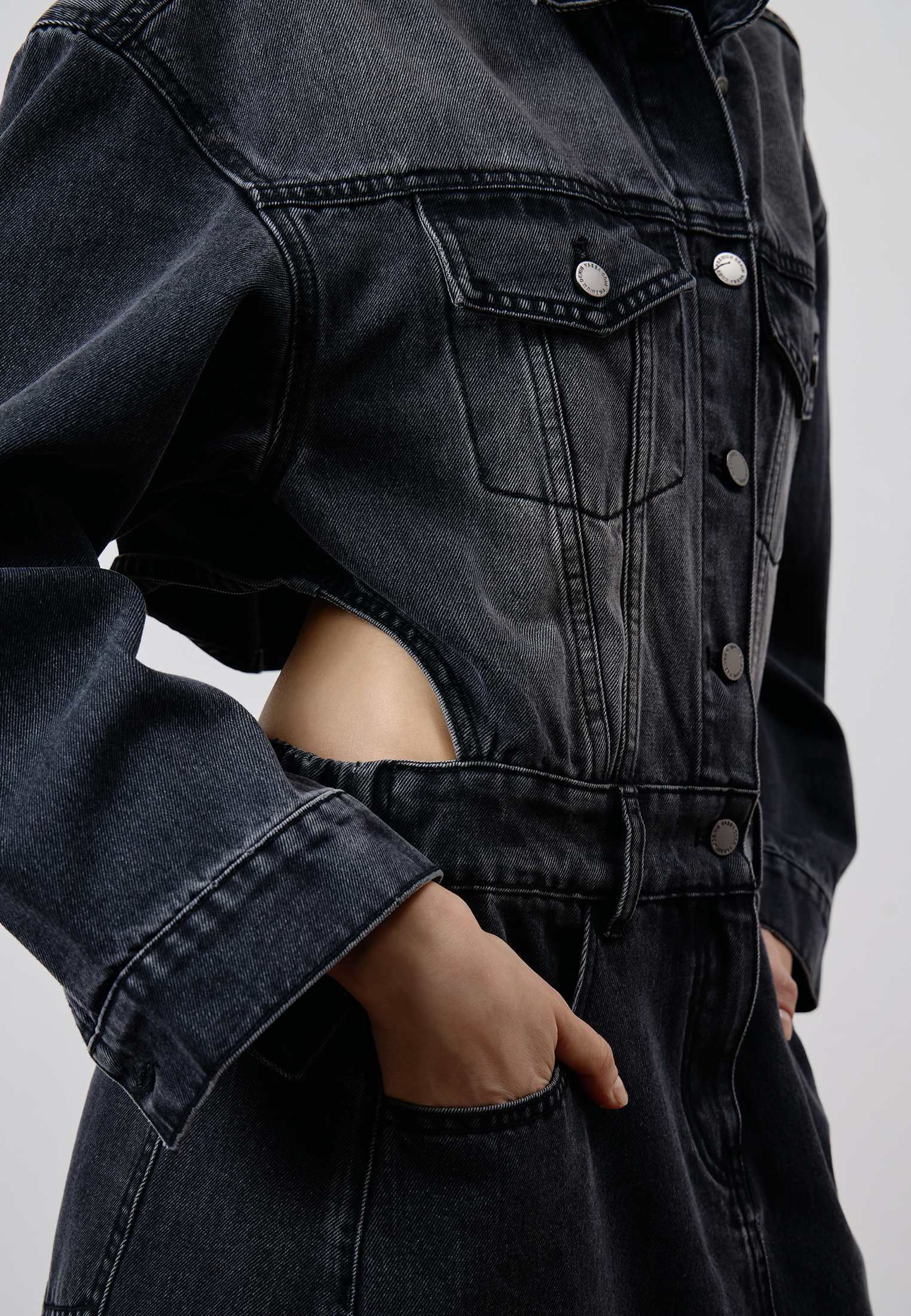 Dress VASSA CODE, пол female, цвет серый