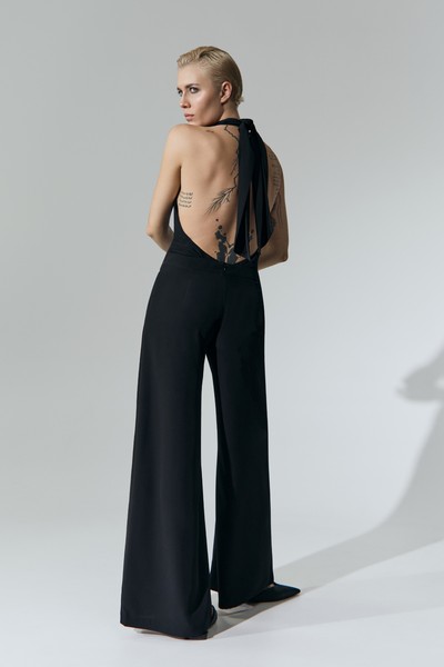 Комбинезон , пол женский, цвет черный, фото №8