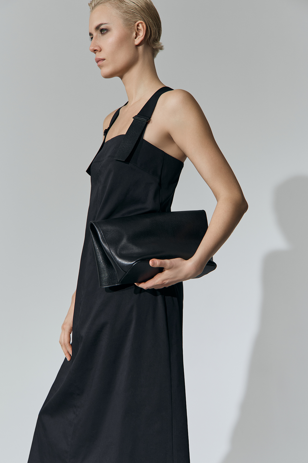 Платье-сарафан , пол женский, цвет черный, фото №6