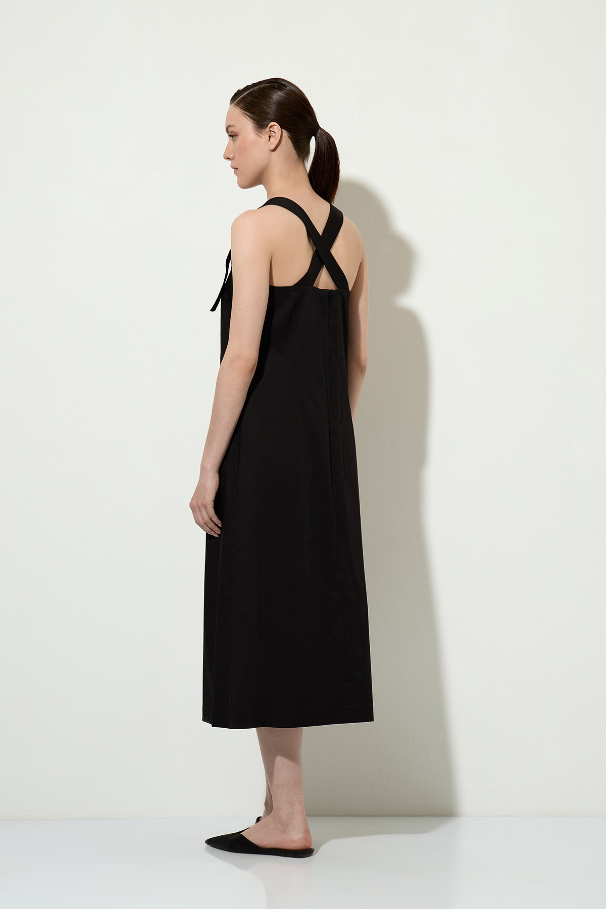 Платье-сарафан , пол женский, цвет черный, фото №2