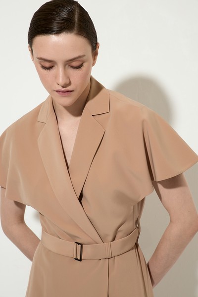 Платье , пол женский, цвет бежевый, фото №2