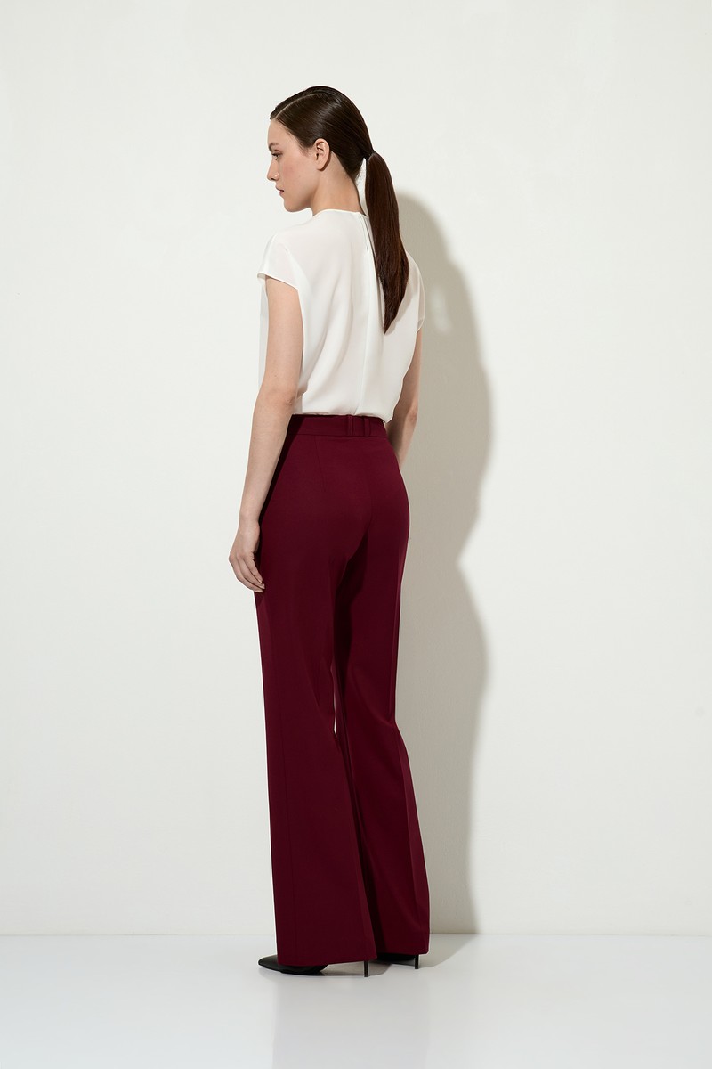 Брюки female БРЮКИ VASSA&Co Burgundy 3