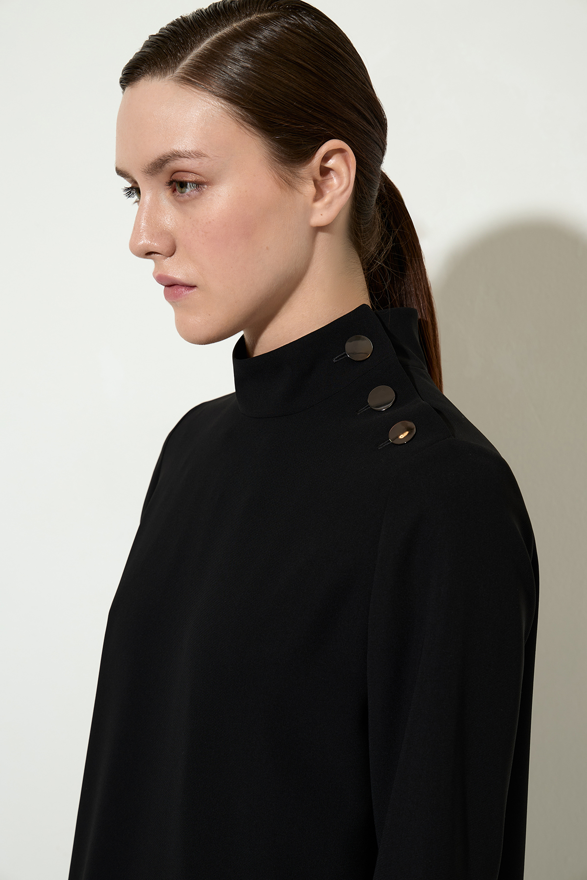 Платье VASSA&Co, пол женский, цвет черный