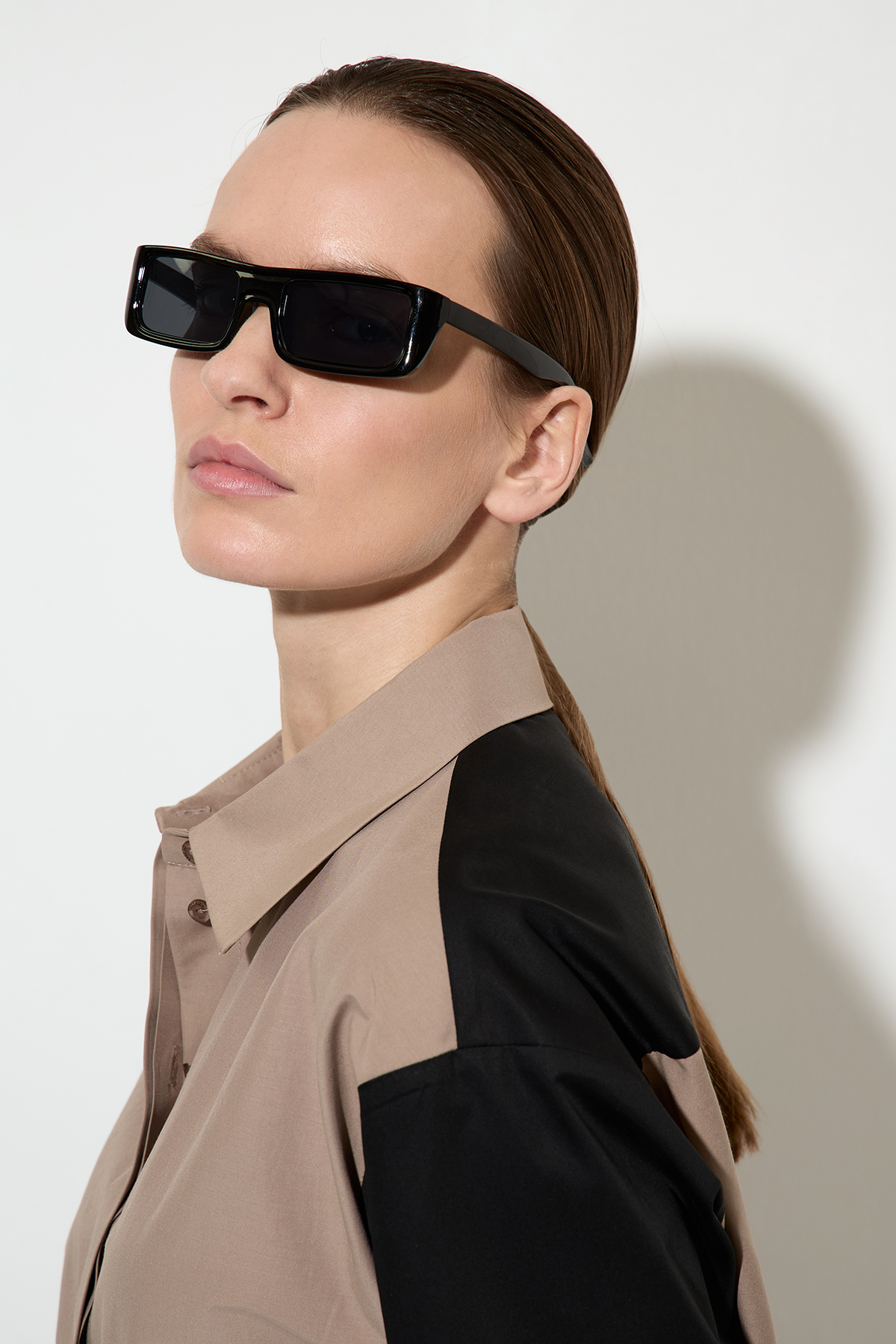 Blouse VASSA&Co, пол female, цвет brown, фото №3