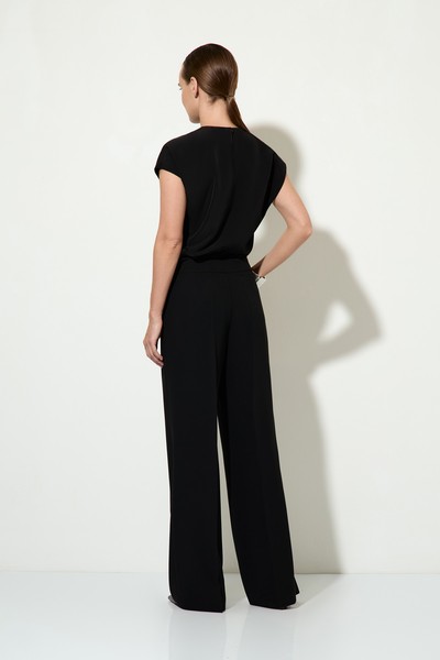 Брюки VASSA&Co, пол женский, цвет черный, фото №3