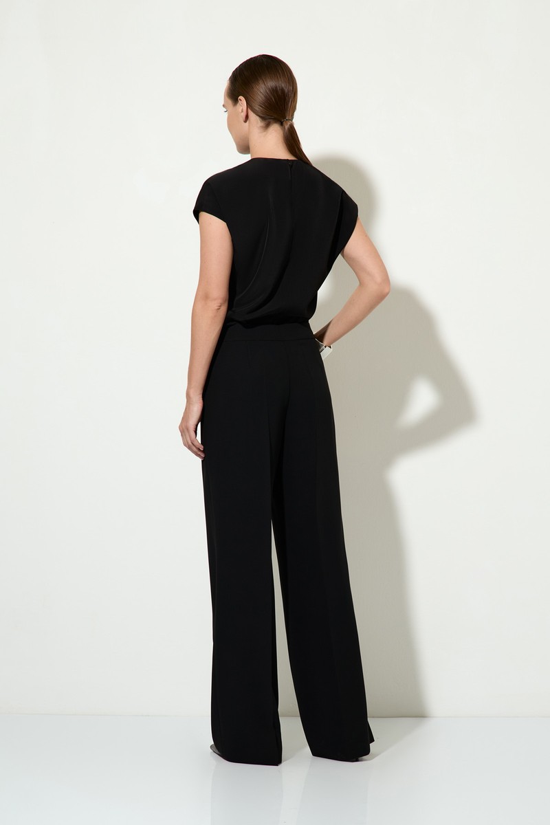 Брюки VASSA&Co, пол female, цвет black, фото №3