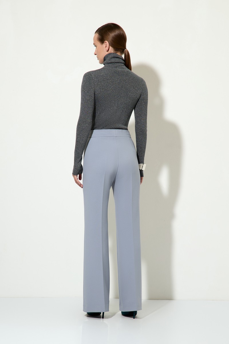 Trousers female БРЮКИ VASSA&Co Синий 3