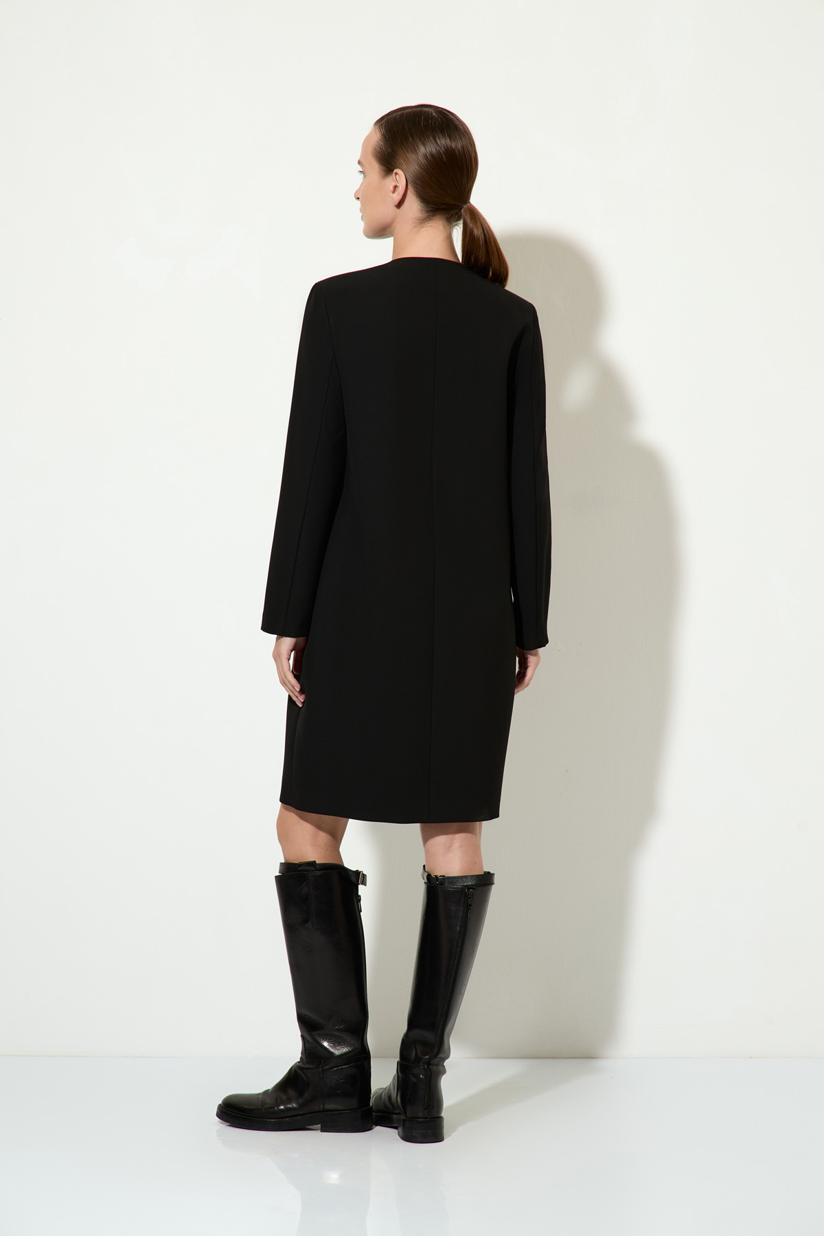 Платье VASSA&Co, пол женский, цвет черный